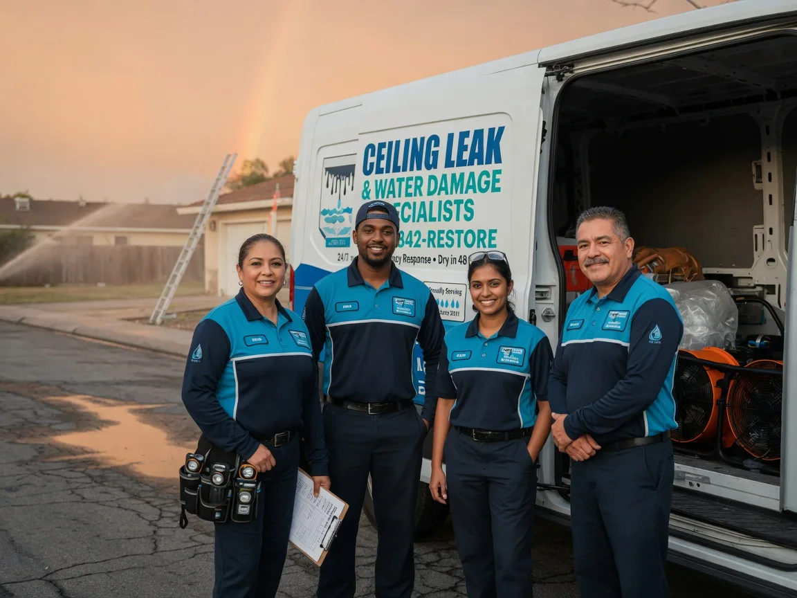 Ceiling Leak Cleanup company in Mona, UT
