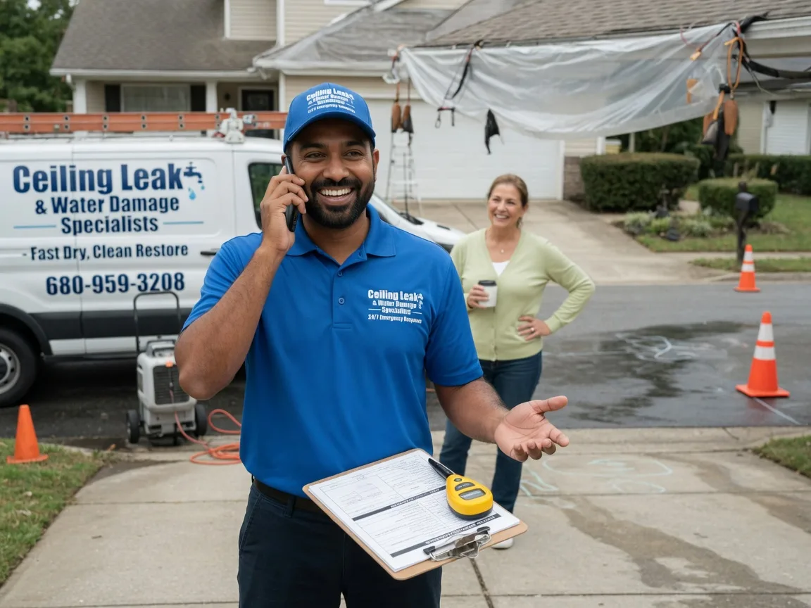 Ceiling Leak Cleanup Mona, UT FAQs